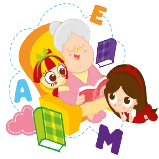 📚 emoji @Amoalfabetizar 📚 Paulinha ♡ Telegram sticker 5 of 113