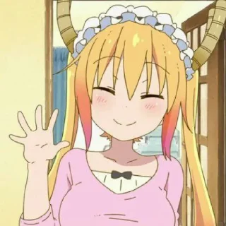 ✨ emoji Tohru Kobayashi (@Hija_de_Chari_Naomi Telegram sticker 10 of 95