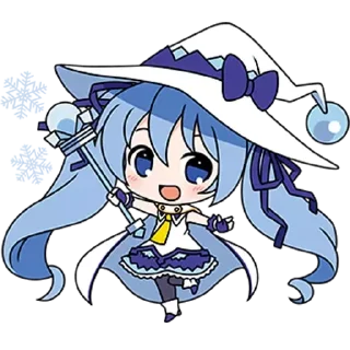 Sticker from Miku