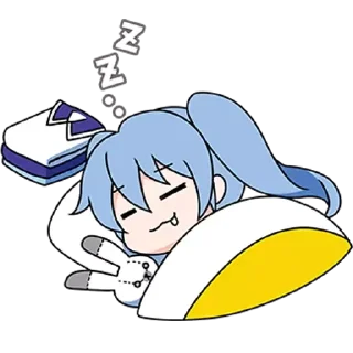 🥱 emoji Miku Telegram sticker 21 of 40