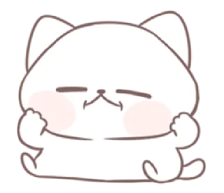 🐱 emoji Marshmallow Puppies: Kitty! Telegram sticker 12 of 40