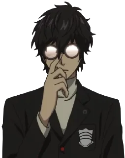 😎 emoji Joker - Persona 5 Telegram sticker 10 of 64