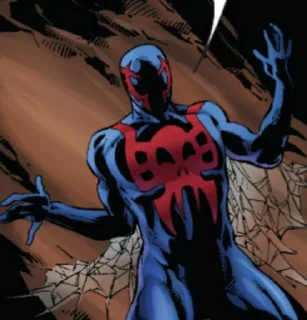 🕸 emoji 𝑺𝑷𝑰𝑫𝑬𝑹-𝑴𝑨𝑵-2099 ( @The_Spider_Man_Of_2099 ) Telegram sticker 15 of 60