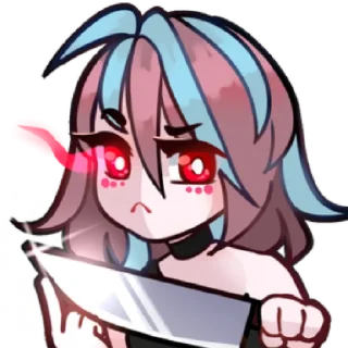 😡 emoji Vtubers Telegram sticker 19 of 60