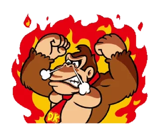 😡 emoji SUPER MARIO BROS: @StickersNic Telegram sticker 8 of 21