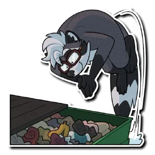 🗑 emoji Milo Telegram sticker 21 of 26