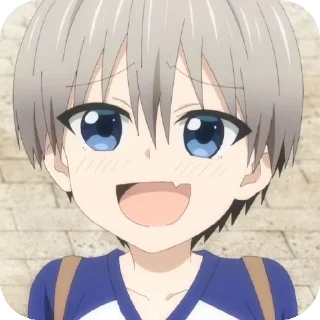 💇 emoji Uzaki Hana ~♡ Telegram sticker 18 of 81