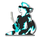 💦 emoji Lunar Azure Fang Telegram sticker 9 of 17