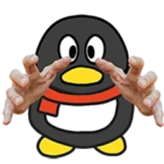 🐧 emoji bili腾讯企鹅🐧 Telegram sticker 8 of 15