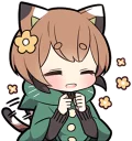 😄 emoji Tortoiseshell Kitten (2) Telegram sticker 5 of 120