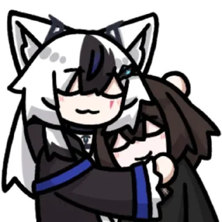 🤗 emoji 给我抱抱 Telegram sticker 5 of 107