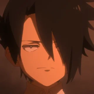 😒 emoji Yakusoku no Neverland Telegram sticker 15 of 27