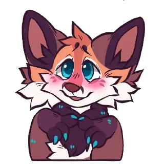 👉 emoji Wilde Fox Telegram sticker 14 of 80