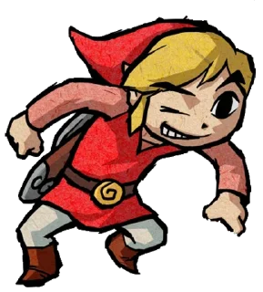 😉 emoji The legend of Zelda by @Link_The_Hero_Of_Hyrule Telegram sticker 22 of 81