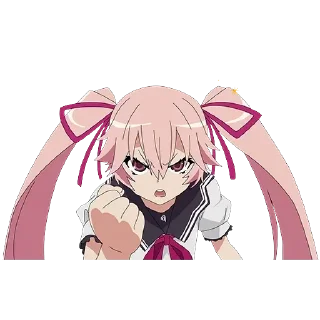 😡 emoji anime kawaii uwu :3 Telegram sticker 17 of 23