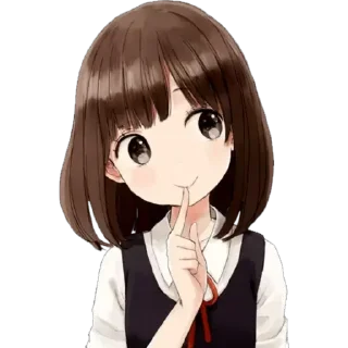😏 emoji anime kawaii uwu :3 Telegram sticker 9 of 23