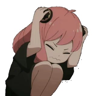 😥 emoji Anya @Gian_TGX Telegram sticker 10 of 49