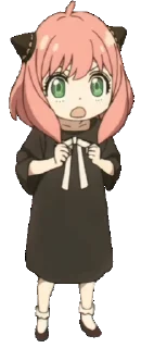 😮 emoji Anya @Gian_TGX Telegram sticker 2 of 49