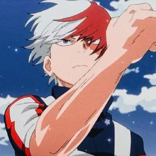 🌪 emoji Todoroki @stickernct Telegram sticker 22 of 25