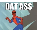 Sticker from 60's Spiderman