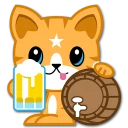 🍺 emoji Mango Telegram sticker 8 of 40