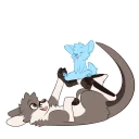 😄 emoji Kangaroo Stickers Telegram sticker 10 of 14