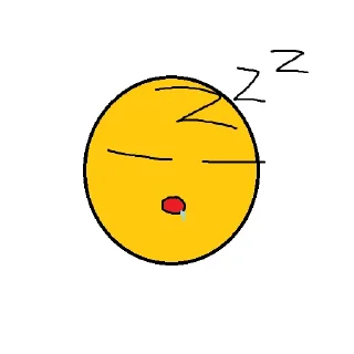 😴 emoji Fino oyo Telegram sticker 8 of 17