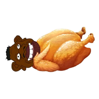 🍗 emoji Black Crimes Matter Telegram sticker 18 of 30
