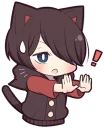 Sticker from Black Kitten (4)