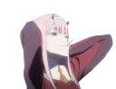 😗 emoji ZeroTwo Telegram sticker 6 of 21