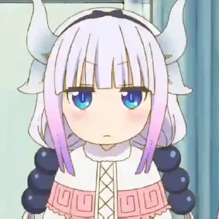 😀 emoji Kanna Kamui | Telegram sticker 16 of 30