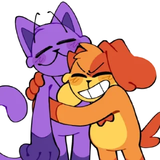 😁 emoji Catnap & Dogday (Round 3) Telegram sticker 12 of 120