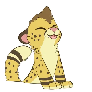 😝 emoji Chirpy Cheetah Telegram sticker 19 of 56