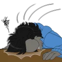 😫 emoji Ryan and Linus' Sticker Pack Telegram sticker 18 of 25
