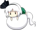 Sticker from Cham's Ghost Gal | @ChamChan