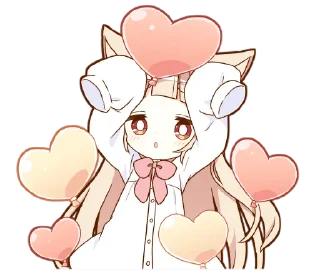 Sticker from NEKOMIMI girl