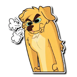 😤 emoji Chase Telegram sticker 6 of 86