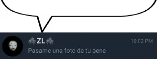 🍆 emoji Globos de texto - By PerúGOD Telegram sticker 8 of 31