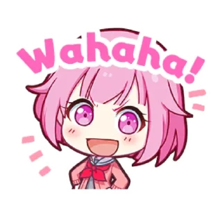 😂 emoji Emu Otori! Telegram sticker 5 of 17