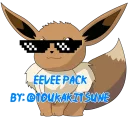 Sticker from Eevee By: @ToukaKitsune