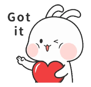 Sticker from Couple Rabbit • @xxyuji