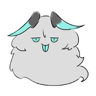 Sticker from ◦•●◉✿卄ŏο𝕝𝗵ϵ𝘆αꝁ✿◉●•◦ | @PokkePostBoard