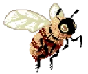 Sticker from pixel art 2 🐝 @nathanist