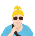 😎 emoji pixel art 2 🐝 @nathanist Telegram sticker 14 of 120