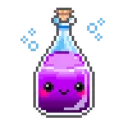 🙂 emoji pixel art 2 🐝 @nathanist Telegram sticker 22 of 120