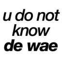 Sticker from Ugandan Knuckles / The Way