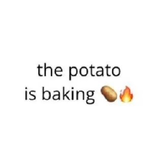 🥔 emoji life is not a 🍓 : @sourstickers Telegram sticker 24 of 25