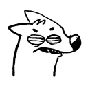 Sticker from pissed pupper