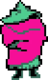 🧣 emoji Ralsei Sprites Telegram sticker 14 of 95