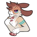 Sticker from Oops - Woofy